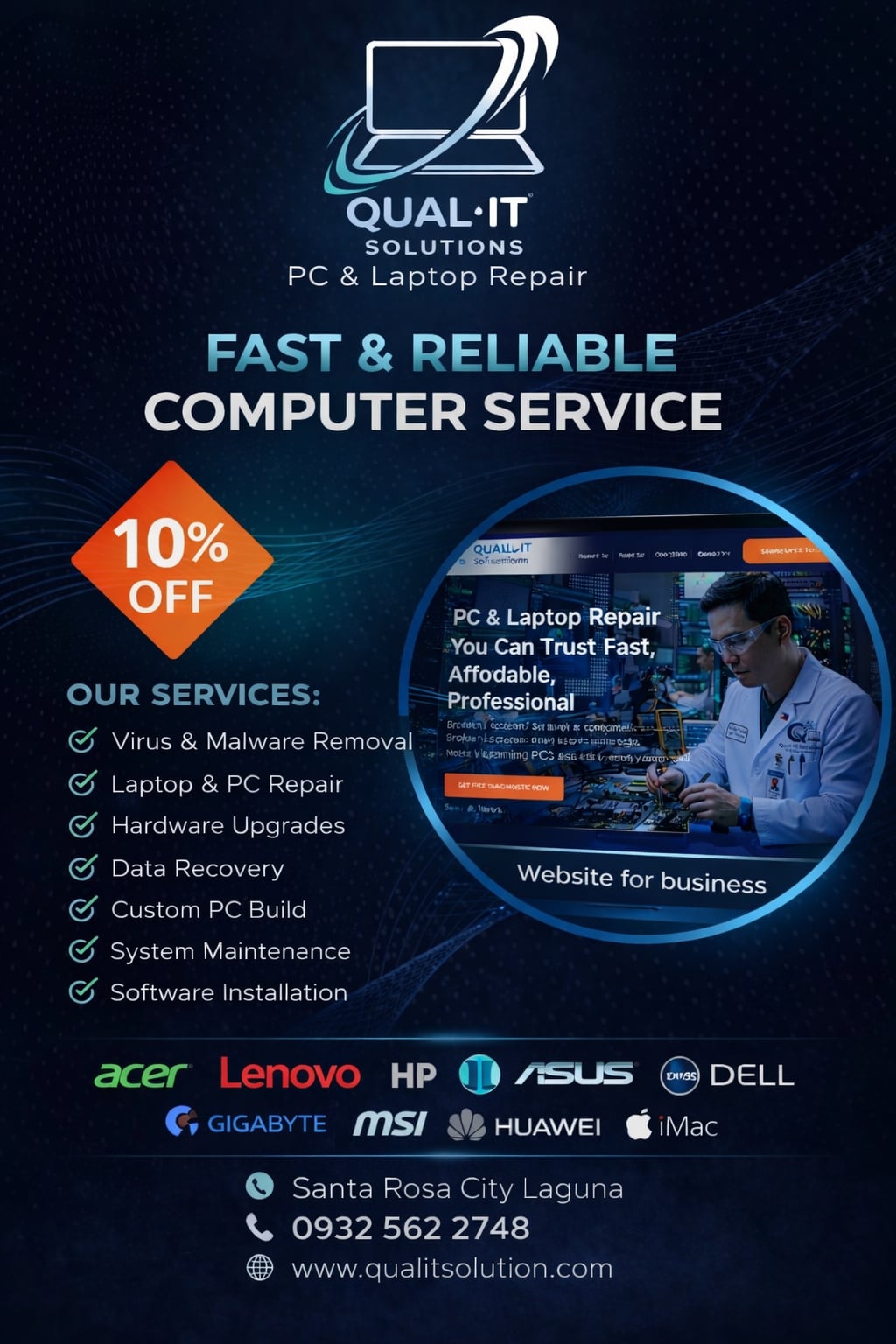 Fast & Reliable Computer Repair | Upgrade & Cleaning Service