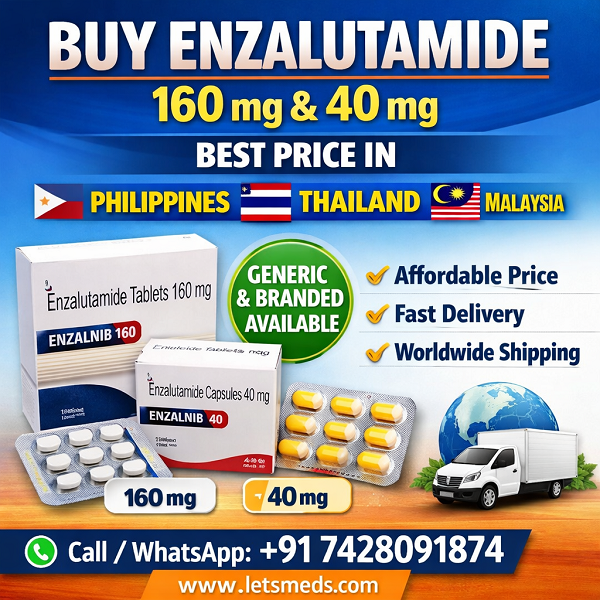 Enzalutamide Generic Medicine Philippines Thailand Malaysia Delivery