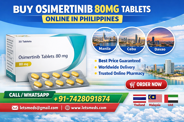 Order Osimertinib Online with Delivery to Manila, Cebu,  Davao