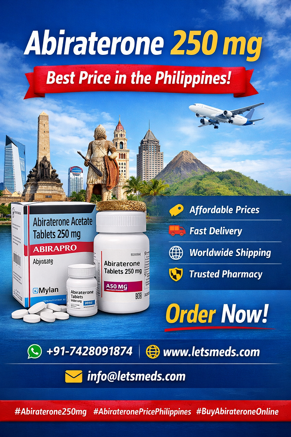 Buy Abiraterone Acetate Price in the Philippines Thailand or Malaysia