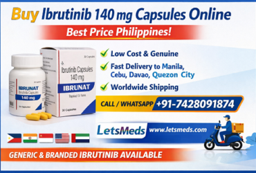 Order Ibrutinib 140 mg Capsules Philippines Worldwide Delivery