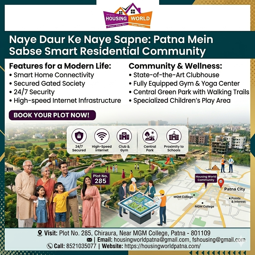 Ideal Location Per पटना में अच्छी रेजिडेंशियल ज़मीन – Housing World