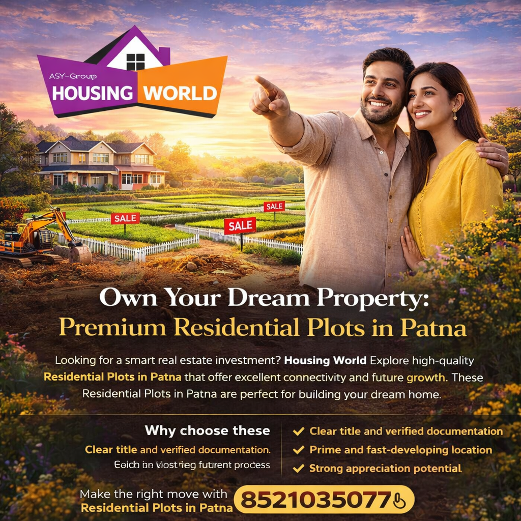 Shandar Investment Opportunity: पटना में बिक्री के लिए ज़मीन – Housing World