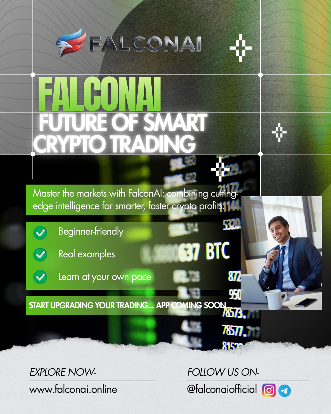 FalconAI: Best AI  Trading Bot for Secure Automated Profits