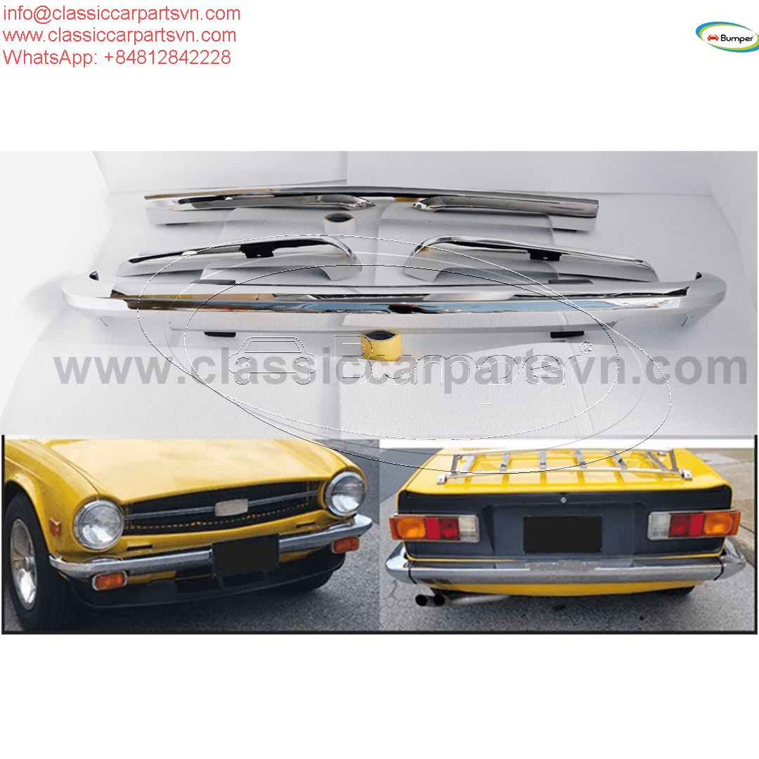 Triumph TR6 (1974-1976) bumpers
