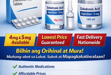 Buy Generic Zoledronic Acid Injection Philippines