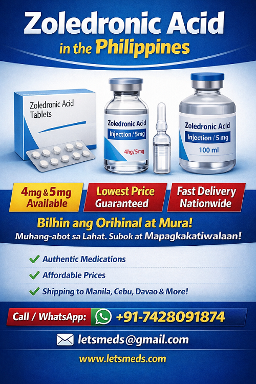 Buy Generic Zoledronic Acid Injection Philippines