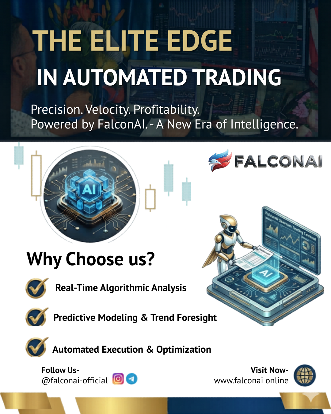 Smart AI Trading & Secure Staking Trading Platform by FalconAI