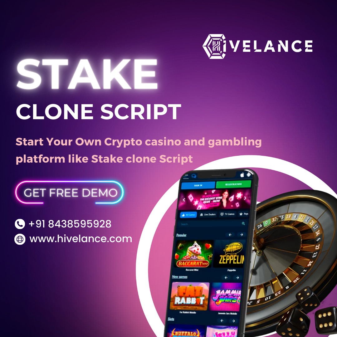 Launch Your Online Betting Platform with Hivelance’s Stake  Script