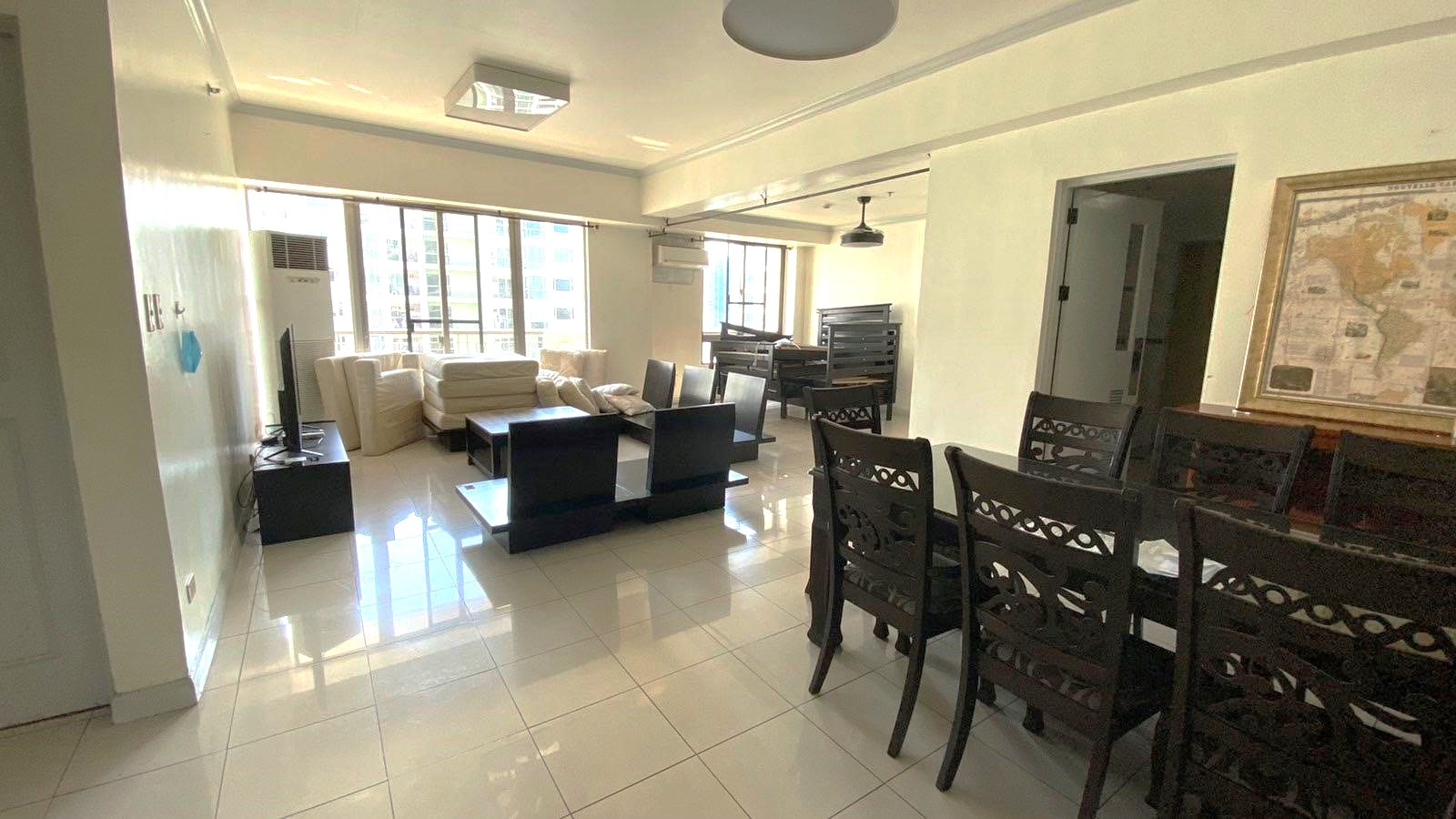 Fully Furnished 3 Bedroom Condo Unit For Rent – 14th Floor Crystal Tower at Bay Garden Club and Residences