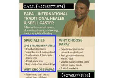 SANGOMA IN KWAZULU NATAL TRADITIONAL HEALER IN Newcastle [+276867715974]] ⓶SPIRITUAL HEALER/SPELLS