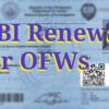 NBI renewal for OFWs with DFA Apostille