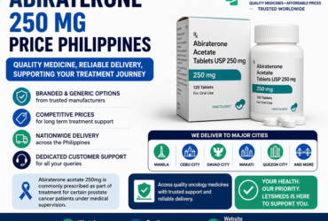 Abiraterone 250 mg Available for Delivery Nationwide In Philippines
