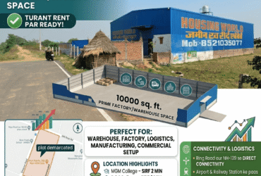 10,000 Sq. Ft. Prime Warehouse/Factory Space for Rent in Patna