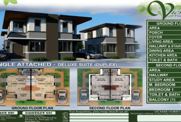 Vicmar Homes – "Single Attached – Deluxe Suite Duplex."