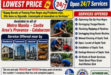 JAY MALABANAN SIPHONING SERVICES 09566871053