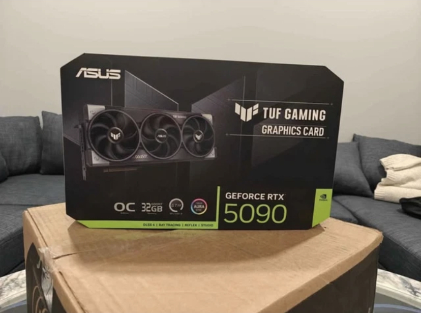 ASUS GEFORCE RTX 5090 TUF Gaming 32GB GDDR7 OC EDITION GPU – New Sealed