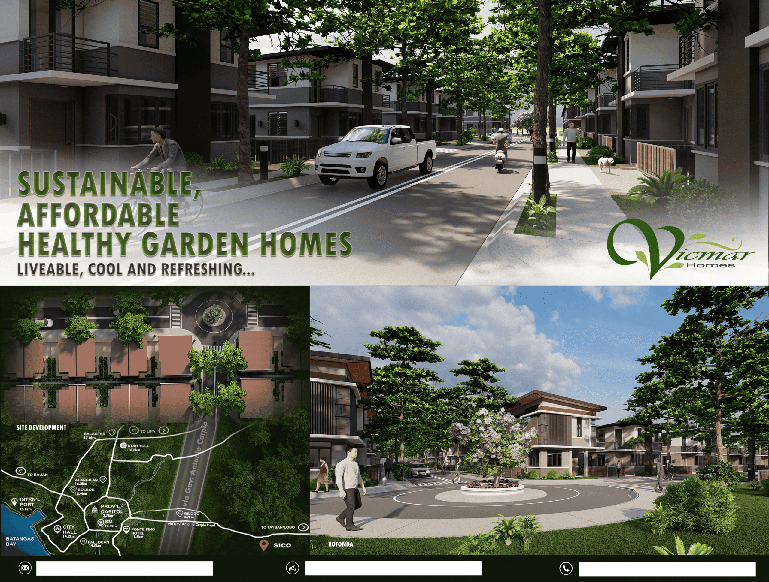Deluxe 3-BR Single Attached Home with Balcony | San Jose Sico, Batangas
