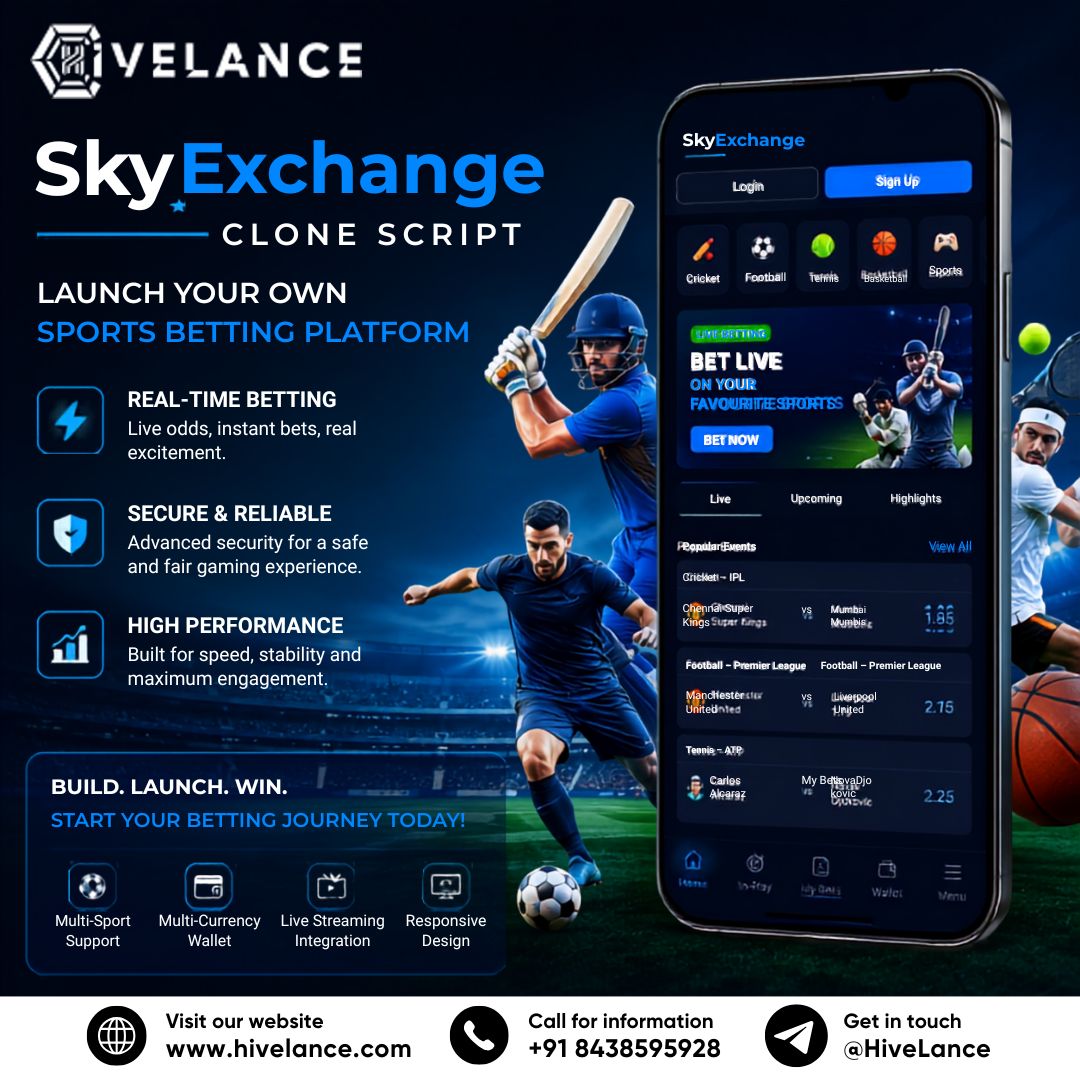 SkyExchange  App Development: Build a Feature-Rich Sports Betting Platform