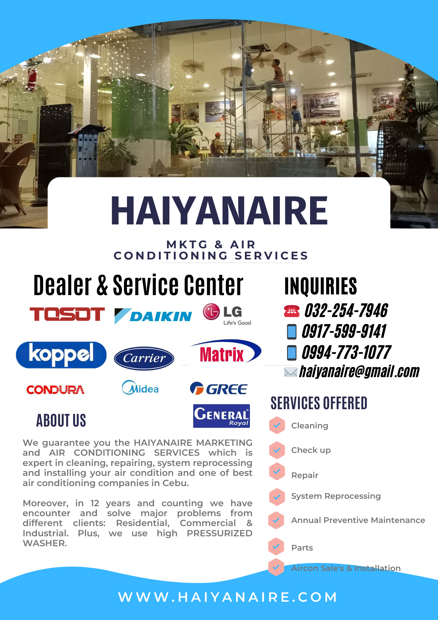 Air Condition Home Service Cleaning in Tisa Cebu City