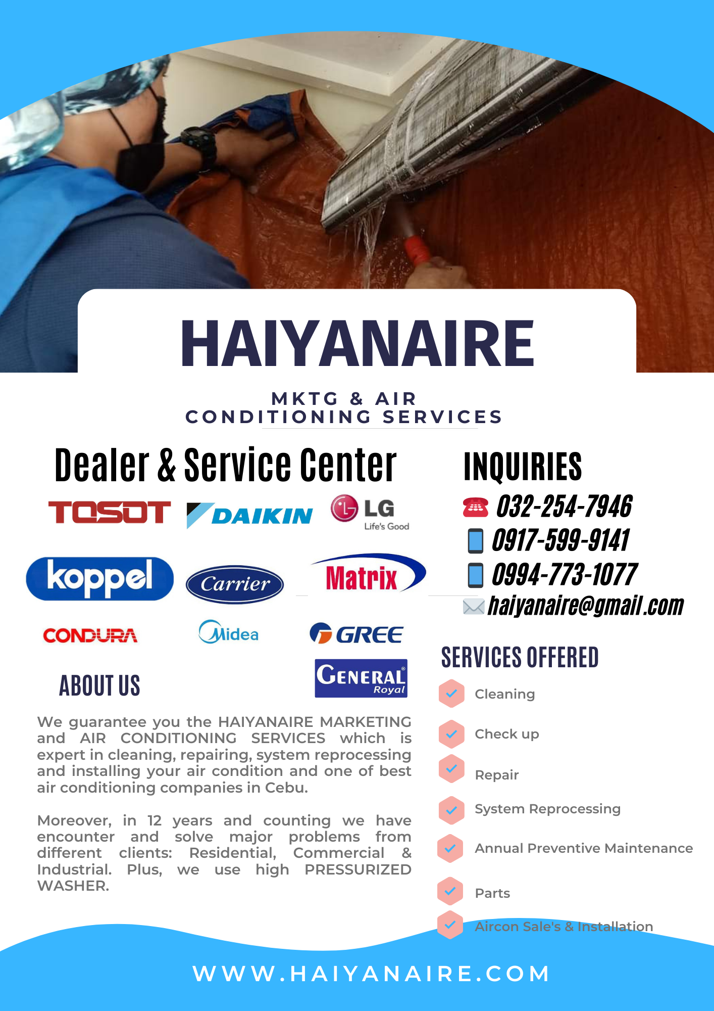 Air Condition Home Service Cleaning in Punta Princesa Cebu City
