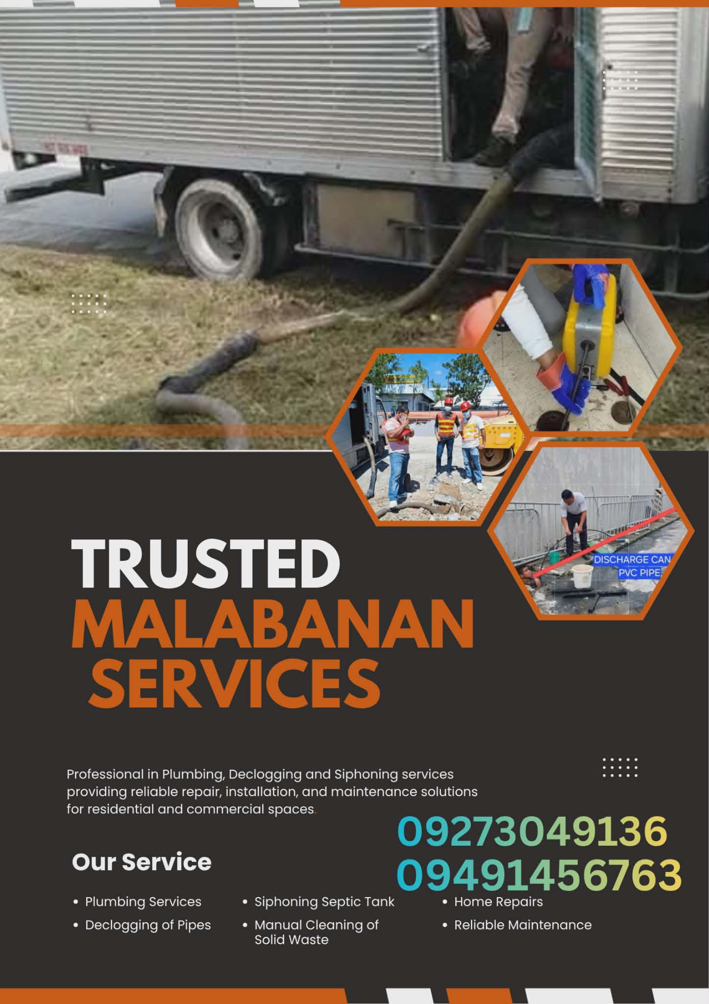 MORONG BATAAN 09273049136  MALABANAN POZO NEGRO SIPHONING SERVICES