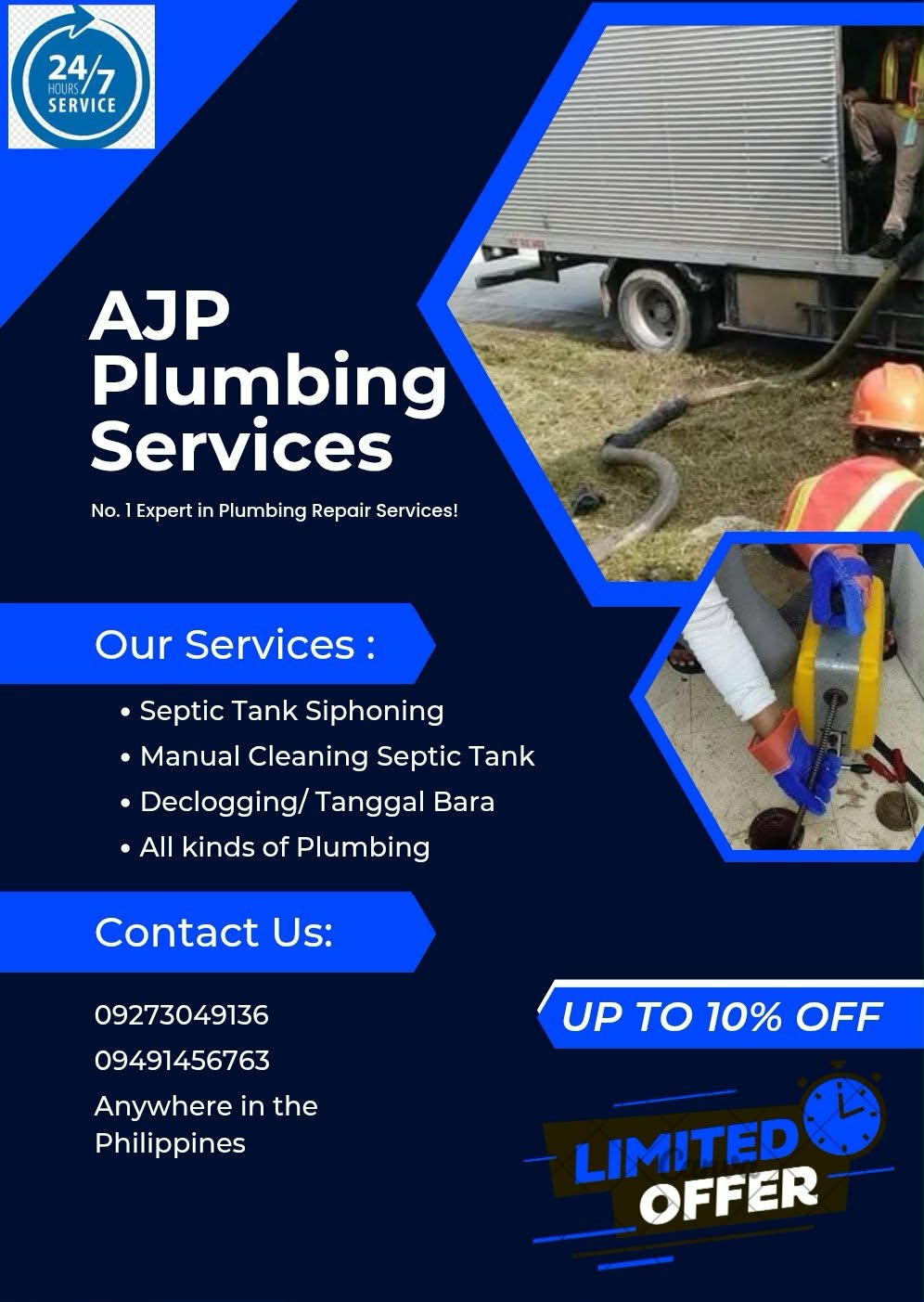 NO.1 MALABANAN PAGUDPUD 09273049136   POZO NEGRO & DECLOGGING SERVICES