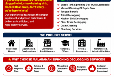 MALABANAN SIPHONING POZO NEGRO PLUMBING SERVICES 09152334497