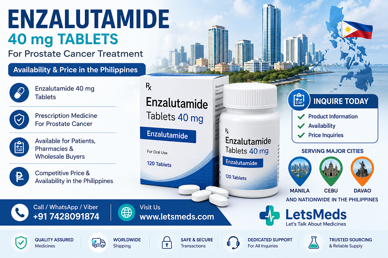 Where to Find Enzalutamide Tablets in the Philippines