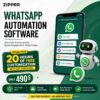 Zipprr WhatsApp Automation Software – Automate Customer Chats for Just $490