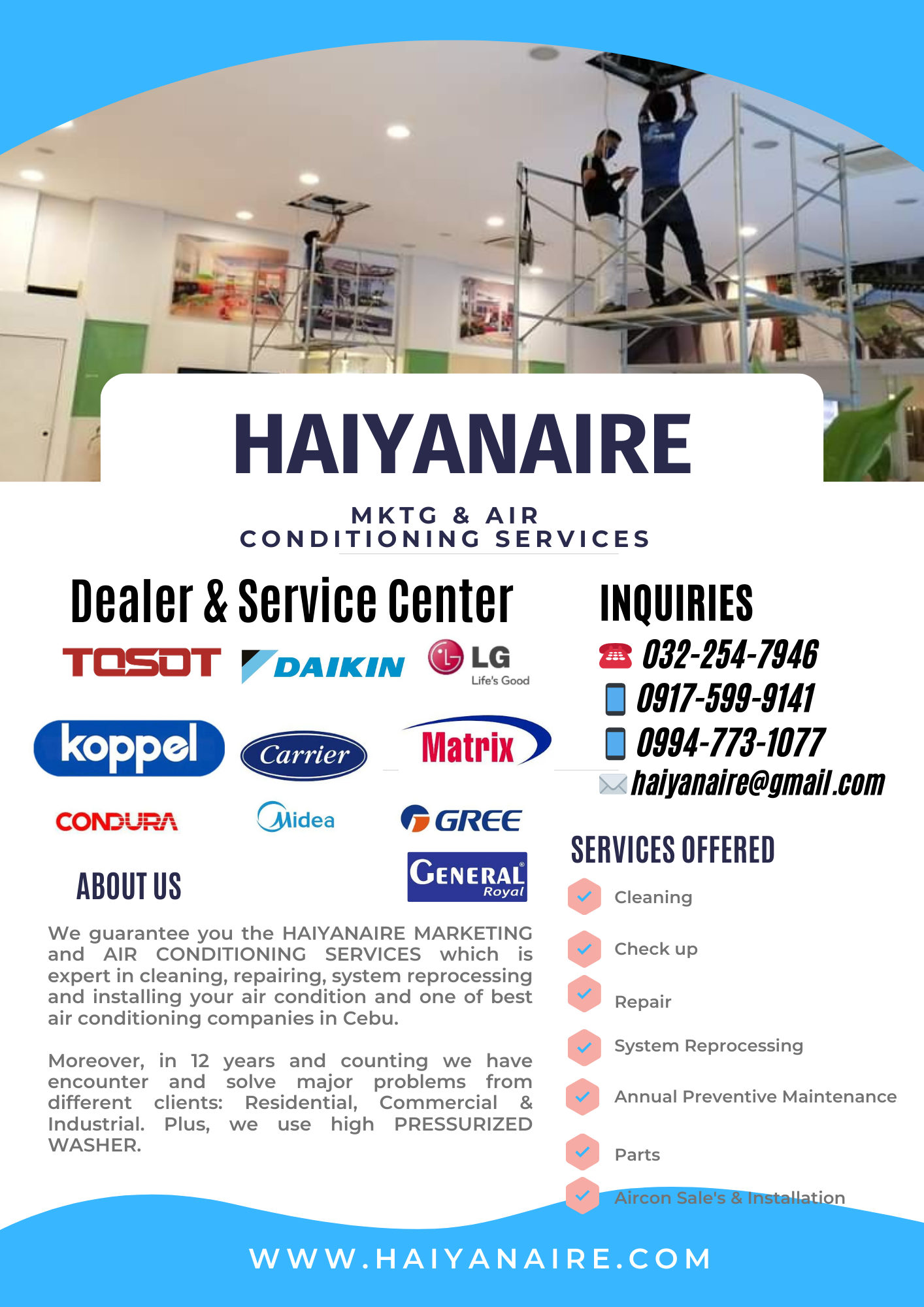 Air Condition Home Service Cleaning in Naga city Cebu