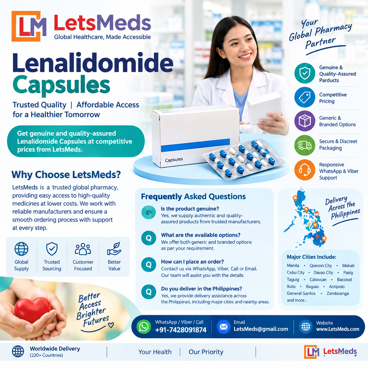 Lenalidomide Capsules Price Philippines