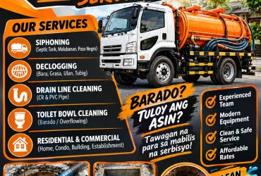 NO.1 LEGAZPI MALABANAN EXPERT 09273049136 SUYOP SEPTIC TANK  SERVICES