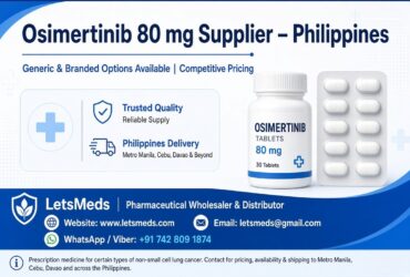 Osimertinib 80 mg Availability and Pricing in the Philippines