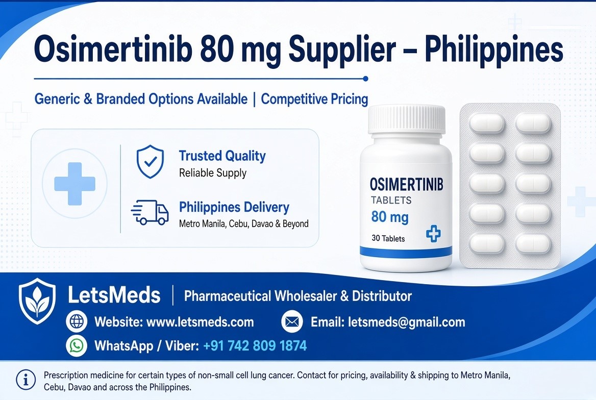 Osimertinib 80 mg Availability and Pricing in the Philippines