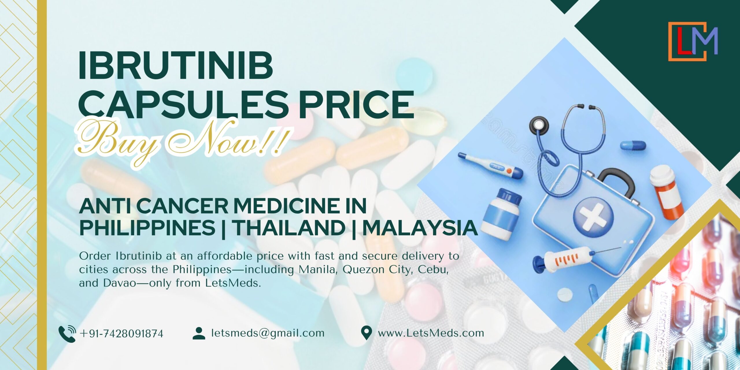 Ibrutinib Capsules Online at Lower Cost in Manila