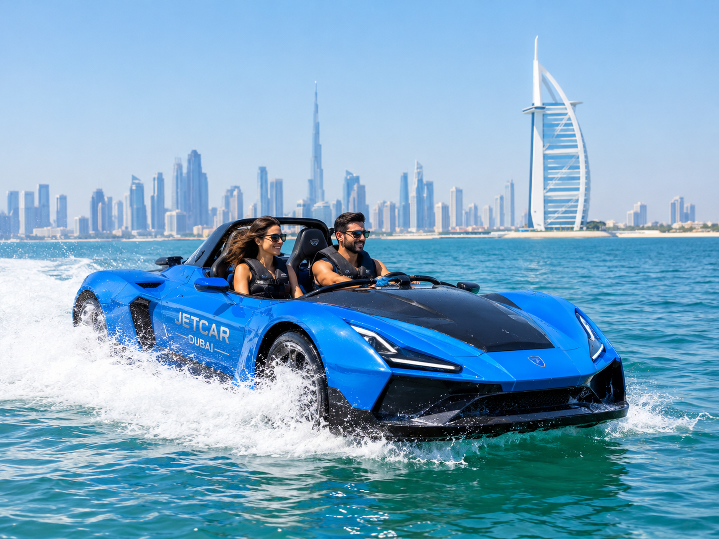 Dubai Jet Car Experience: 2-Seater vs 4-Seater