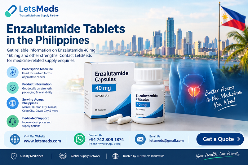 Where Can I Check Enzalutamide Prices in Taguig?