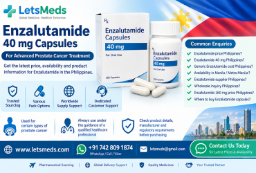 Who is a reliable Enzalutamide Supplier Philippines?