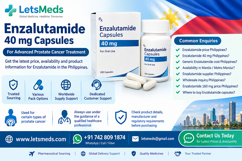 Who is a reliable Enzalutamide Supplier Philippines?