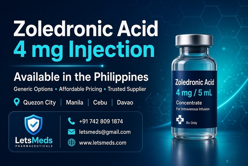 Get Zoledronic Acid 4 mg Injection in the Philippines At Affordable Price