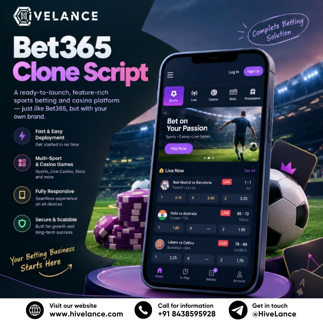 Bet365  Script: Integrating AI, Live Betting, and Secure Payment Technologies
