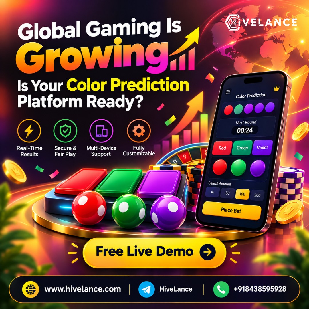 Boost Revenue with a Dynamic Color Prediction Gaming Platform
